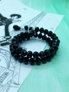 Pulsera negra multivueltas FIORELLA en internet