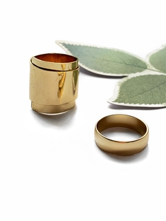 Set de anillos dorados BRANDY - comprar online
