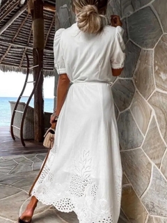 Vestido Lyon blanco - comprar online