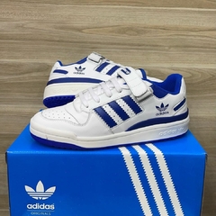 Tênis Masculino Forum Low Branco Azul