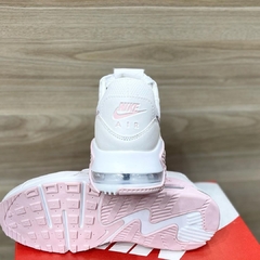 Tênis Feminino Air Max Excee Rosa Branco - loja online