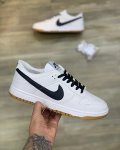 Tênis Masculino Dunk Low Pro Branco Preto