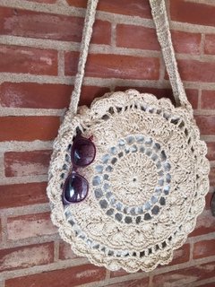 Cartera redonda de 2025 yute