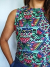 MUSCULOSA SAUCE ESTAMPA FLORES RUSAS en internet