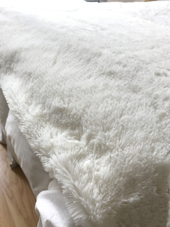 Pie de cama ultra soft blanco - comprar online