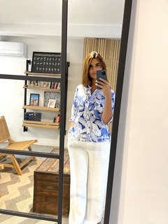 Camisa La Bordevoy Mujer, LEMON BLUE - comprar online
