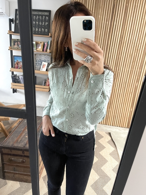 Camisa broderie hotsell