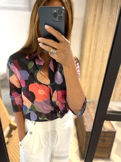 Camisa La Bordevoy Mujer, FLOWERS