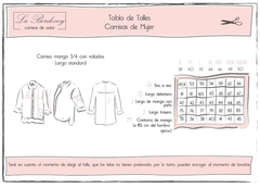 PRE VENTA Camisa La Bordevoy Mujer, Mediterraneo ( FECHA DE ENTREGA A PARTIR DEL 30 DE MARZO) - comprar online