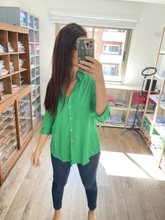 CAMISA LA BORDEVOY MUJER VERDE LA BORDEVOY