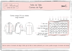 CAMISA LA BORDEVOY MUJER, OLIVIA - tienda online