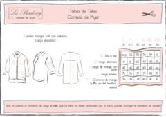 CAMISA LA BORDEVOY MUJER, MATILDE - comprar online