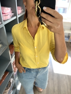 CAMISA LA BORDEVOY MUJER, AMARILLO - comprar online