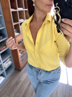 CAMISA LA BORDEVOY MUJER, AMARILLO - LA BORDEVOY