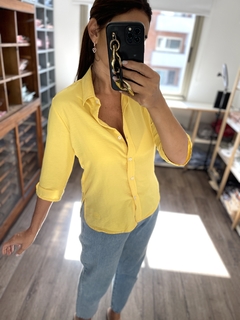 CAMISA LA BORDEVOY MUJER, AMARILLO en internet