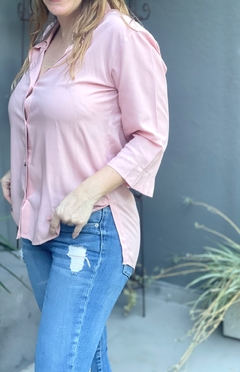 CAMISA LA BORDEVOY MUJER, ROSA VIEJO