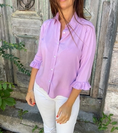 Camisa La Bordevoy Mujer, Lila - comprar online