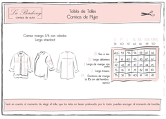 CAMISA LA BORDEVOY MUJER, ANNA - LA BORDEVOY