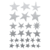 Kit de Adesivos - Estrelas Irregulares - loja online