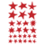 Imagem do Kit de Adesivos - Estrelas Irregulares