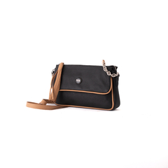 Cartera Pulina Negro combinado - comprar online