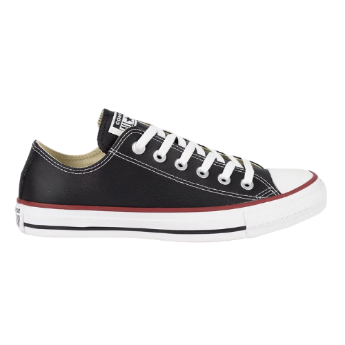 Tênis Converse All Star Chuck Taylor Cano Baixo - Preto+Vermelho