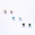 Aros Chispas Estrellas 10 mm - Blühend Crystals
