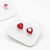 Aros chispas Corazones 6 mm - online store