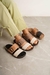 SANDALIAS FUNGI CUERO NEGRO - Maleducadas Shoes Store