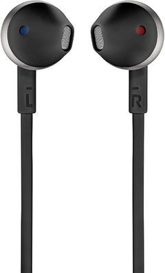 Auricular JBL Tune 205BT Bluetooth - Función de manos libres y diseño ergonómico con cable sin enredos – Color Negro - comprar online