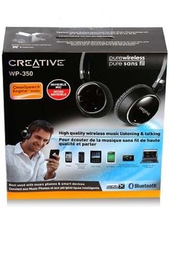 Auricular Bluetooth Creative Wp- 350 - APX Sound - Auriculares
