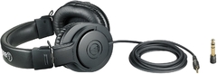 Auricular Audio-Technica ATH-M20X Professional Monitor Black Nuevo - Auriculares