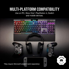 Auricular Gaming CORSAIR HS35 Wired Multi-Plataforma PC/Mobile/Xbox One/PS4/Switch Negro - Auriculares