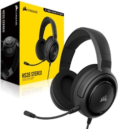 Auricular Gaming CORSAIR HS35 Wired Multi-Plataforma PC/Mobile/Xbox One/PS4/Switch Negro - comprar online
