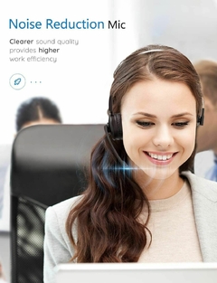 Auricular Mpow M5 Pro Office Bluetooth Base de Carga Mute Multiplataformas - comprar online