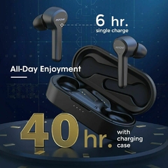 Auricular Mpow M9 4-Mic Bluetooth 5.0 40Horas IPX7 Tactil Negro - tienda online