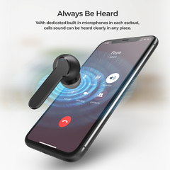 Auricular MPow MBits S Bluetooth micrófonos, CVC 8.0 (Cancelación de sonido en el micrófono), graves profundos, 36H, IPX8 impermeable, Control Táctil - tienda online