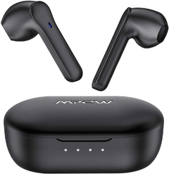 Auricular Mpow MX1 Bluetooth V 5.0 IPX8 Wireless Charge, 4 Mic Noise Cancelation, Tactil, High Definition