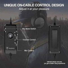 Auricular Nubwo N12 PC USB Gaming 7.1 Sound Sorround Control Volumen y Mic Negro - comprar online