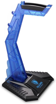 Headset Stand Gaming Sades de Acrilico Resistente Color Blue - comprar online