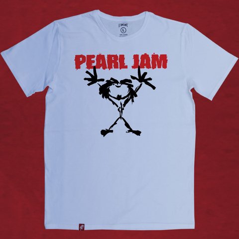 Remera Hombre Pearl Jam StickmanEl Danzante