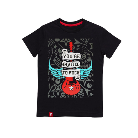 Remera Niños Born to Rock El Danzante