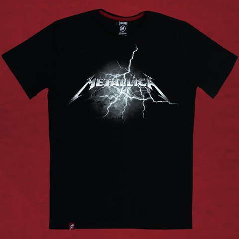 Remera Hombre Metallica Rayo El Danzante