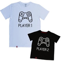 Remera Hombre y niño Dia de el Padre Player 1 Player 2 El Danzante en internet