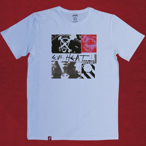 Remera Hombre Primal Scream Evil Hit El Danzante