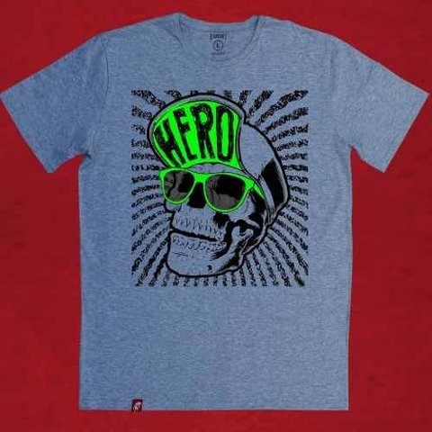 Remera Hombre Hero Skull El Danzante