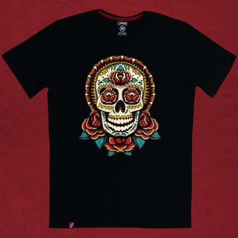 Remera Hombre Día de los muertos El Danzante