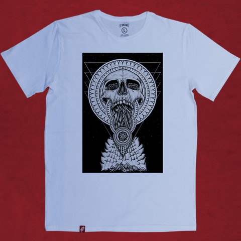 Remera Hombre Skull Esoterico El Danzante