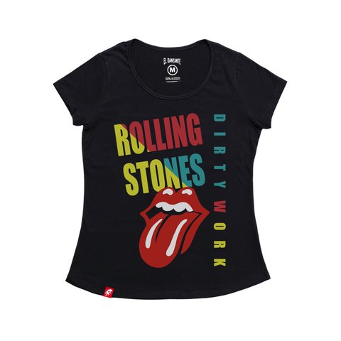 Remera Mujer Dirty Work The Rolling Stones El Danzante