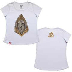 Remera Mujer Ganesha Dorada El Danzante